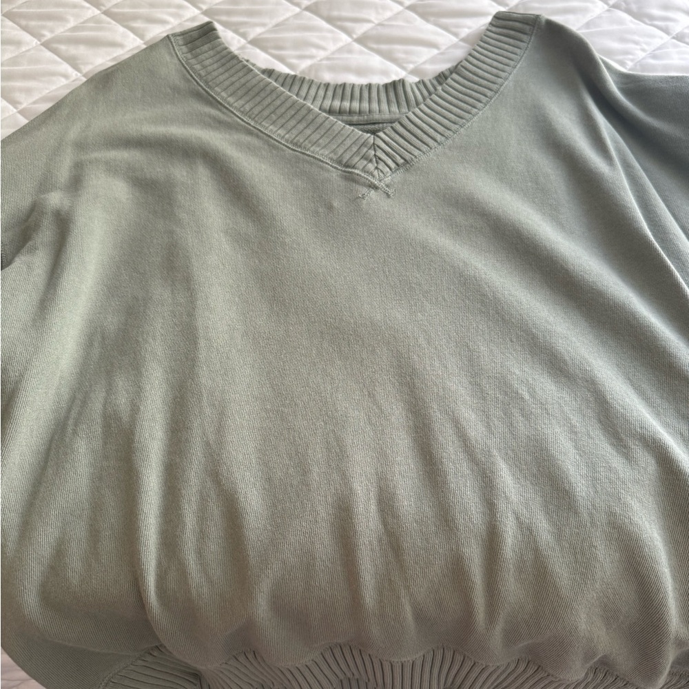 Aerie Sage Knit Top
